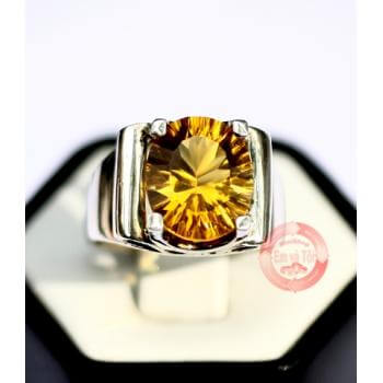 Nhẫn nam đá quý gắn bạc