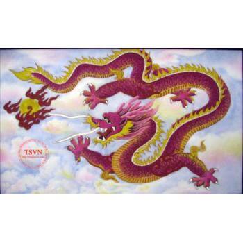 Tranh đá quý Con Rồng