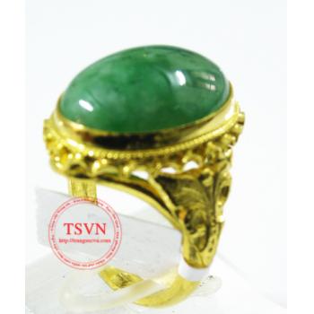 Nhẫn vàng ngọc cẩm thạch