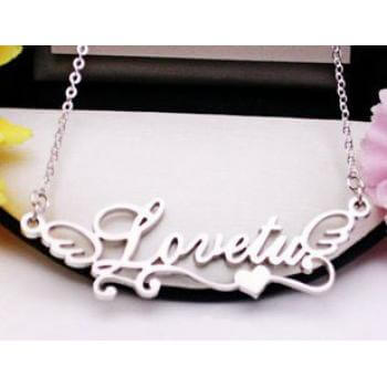 DÂY CHUYỀN MẶT CHỮ CHỈ VỚI 295K CHẤT LƯỢNG TỐT Dây chuyền bạc mặt chữ không chỉ là đồ trang sức mà còn có tác dụng tránh gió rất tốt. cho mọi người.  + Quý khách có thể chọn mặt dây theo mẫu hoặc có thể thiết kế  + Chất lượng: loại bạc ta, có thể làm theo