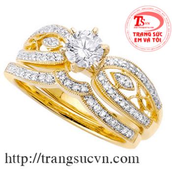 NHẪN CƯỚI KIM CƯƠNG THIÊN NHIÊN