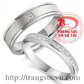 NHẪN CƯỚI MÀU TRẮNG