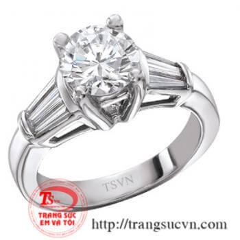 Nhẫn nam kim cương