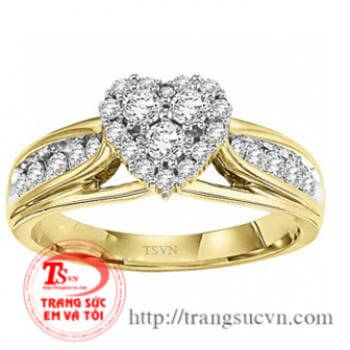 Nhẫn nữ kim cương