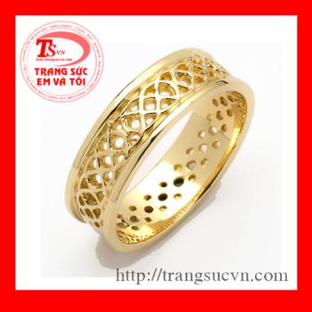 Nhẫn nam cầu kỳ