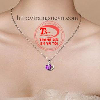 Mặt dây thạch anh tím