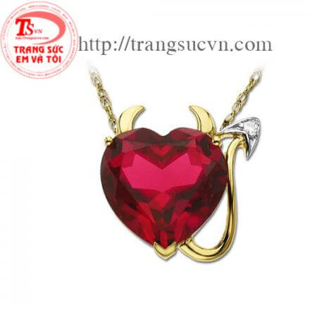 Mặt dây gắn đá