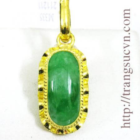 Mặt dây ngọc cẩm thạch- jadeite
