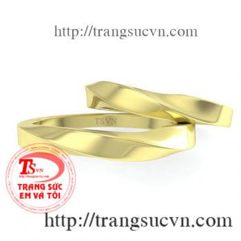 NHẪN CƯỚI TRƠN ĐẸP