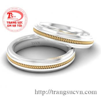 ĐÔI NHẪN CƯỚI ĐƠN GIẢN