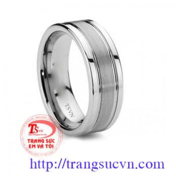 Nhẫn bạc nam trơn