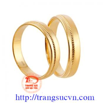 Nhẫn cưới trơn