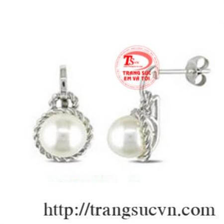 Bông tai ngọc trai