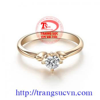 nhẫn kim cương đẹp