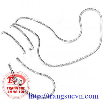 dây chuyền bạc 925