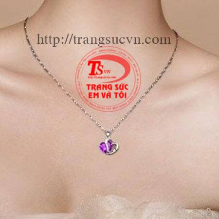 Mặt dây thạch anh tím