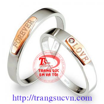 Nhẫn Love forever