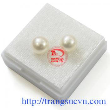 Viên ngọc trai trắng bạc