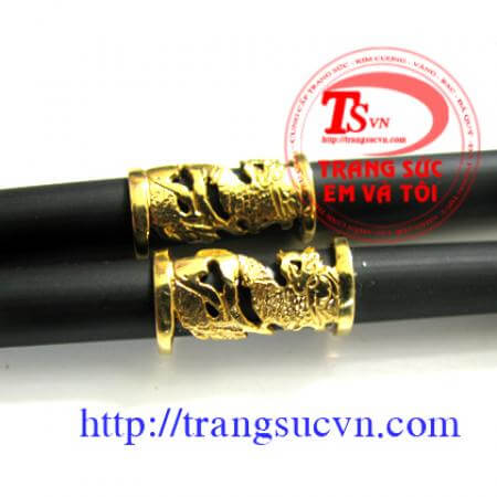 Dây da bọc vàng 18k