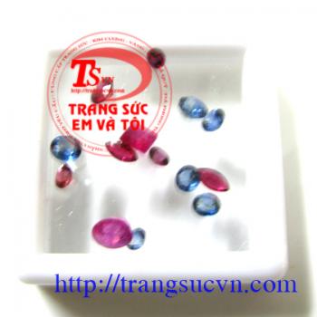 Ruby vuông nhỏ 3,8mm