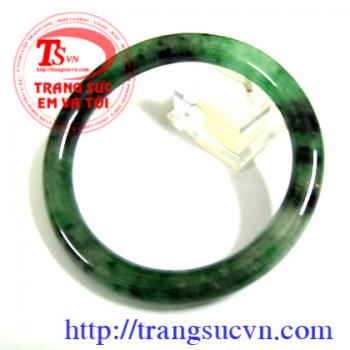 Vòng ngọc cẩm thạch xanh xám