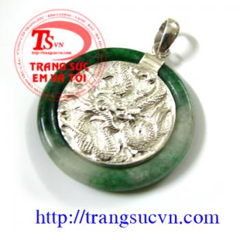 Mặt ngọc rồng khắc