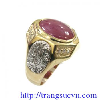 Không giống các loại Đá quý khác, Ruby có cách biểu thị tình cảm rất mạnh mẽ. Chiếc nhẫn Ruby thể hiện tình yêu đầy đam mê mà con người dành cho nhau.