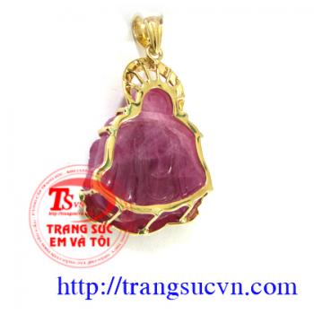 Mặt dây phật ruby