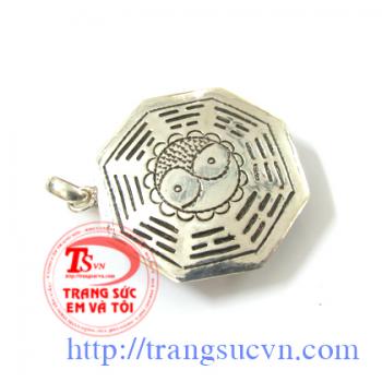 Mặt dây rồng bạc thái