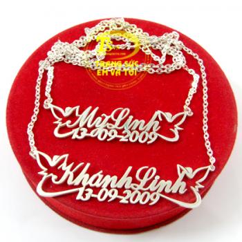 Bán Mặt dây chuyền chữ,đặt mat day chuyen chu,chất liệu: Mặt dây chuyền chữ,Bạc 999,bạc nguyên chất giá:295k/sp đặt Mặt dây chuyền chữonline giao Mặt dây chuyền chữ tận nơi.mat day chuyen chu