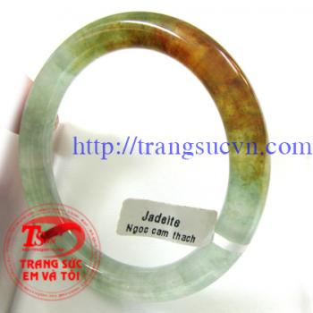 Vòng Ngọc huyết Trong Suốt size 53