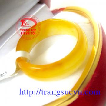 Nhẫn ngọc vàng mệnh kim, mệnh Thổ