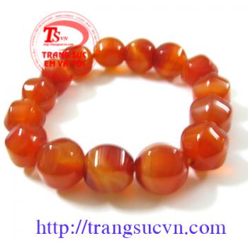 Chuỗi đá mã não hạt to