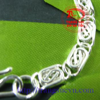 lắc tay nam bạc đẹp