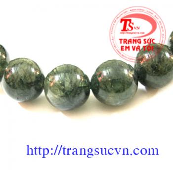 Chuỗi Thạch Anh Tóc Xanh 10 ly