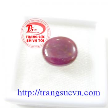 Mặt Ruby Oval/Cabochon