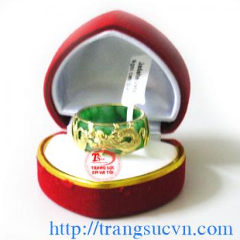 Nhẫn Ngọc Phỉ Thúy Rồng