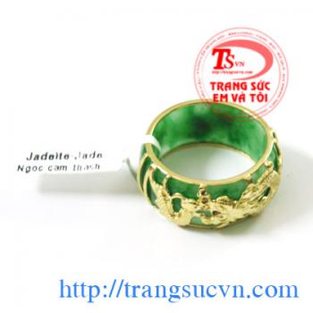 Nhẫn Ngọc Phỉ Thúy Rồng
