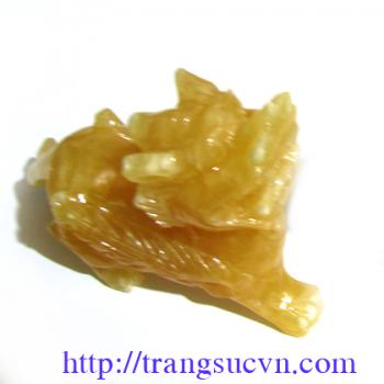 Cặp tỳ hưu Vàng