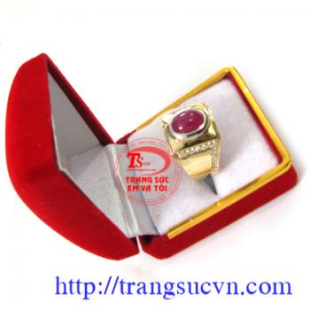 Nhẫn Ruby Việt nam màu sắc đẹp, chất lượng cao, giao hàng nhanh trên toàn quốc.