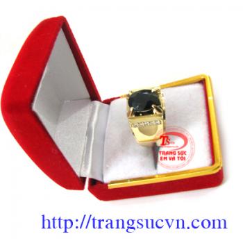 Nhẫn nam Sapphire