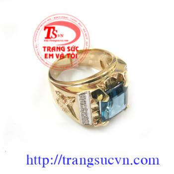 Nhẫn Topaz Doanh nhân