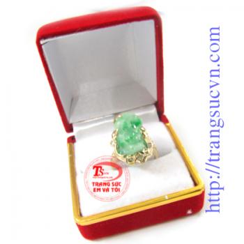 Bán Nhẫn tỳ hưu ngọc, Giá Nhan ty huu ngoc có giấy kiểm định đá quý thiên nhiên Nhẫn tỳ hưu ngọc bán toàn quốc.