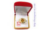 Nhẫn nam Citrine thân nhẫn được làm từ vàng tây, Vàng 14K ( Có giấy kiểm định vàng)