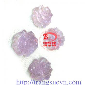 Bông hồng Thạch Anh Tím