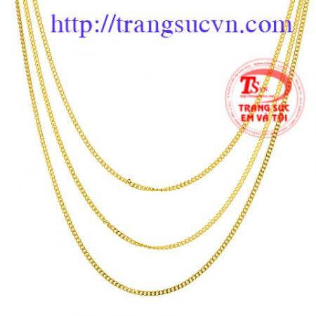 Dây chuyền nữ vàng 18k