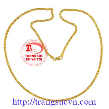 Dây chuyền vàng sang