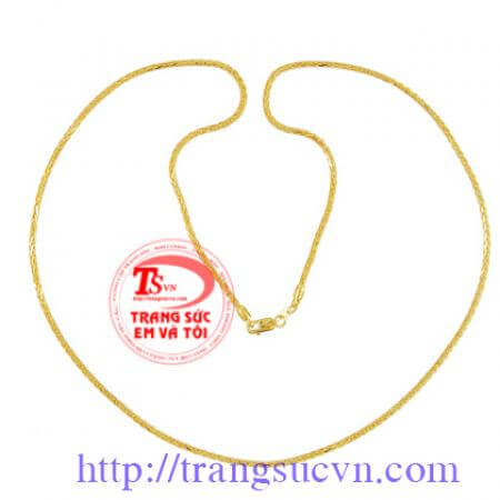 Dây chuyền vàng tặng bạn