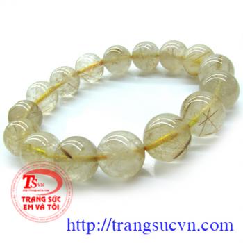 Thạch anh tóc nâu trong 14 ly