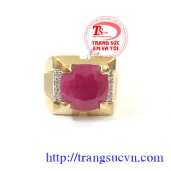 Nhẫn Ruby Cao Cấp